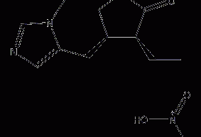 硝酸毛果芸香碱结构式