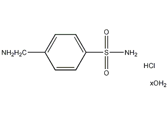 对氨基磺酰胺盐酸盐结构式