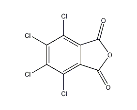 四氯邻二甲酸酐结构式