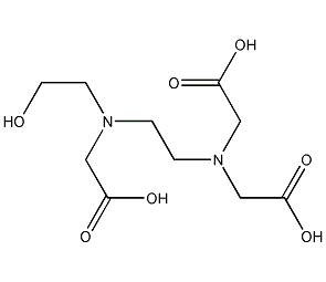 N-(2-羟乙基)乙烯二胺三结构式