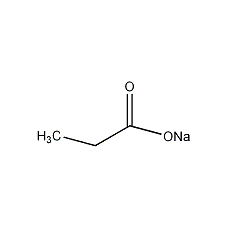 丙酸钠结构式