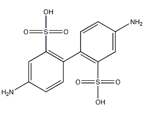 4,4'-二氨基-3.3'-联二磺酸结构式